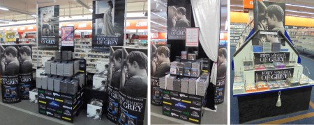 UNIVERSAL PCTURES "Fifty Shades Of Grey" Dekotour 26 Saturn und Media Markt Filialen in Österreich