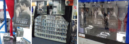 UNIVERSAL PCTURES "Fifty Shades Of Grey" Dekotour 26 Saturn und Media Markt Filialen in Österreich