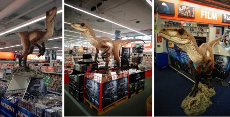 Universal Pictures - Jurassic World - Dekotour - 30 Saturn, Media Markt und Thalia Filialen Österreichweit