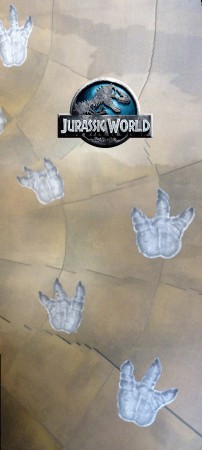 Universal Pictures - Jurassic World - Fußboden Kleber