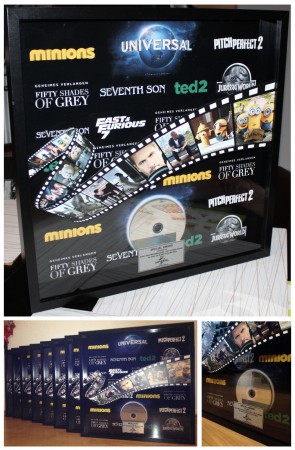 Universal Pictures "Special Award 2015" Mixed Materials (Auflage 8 Stück)