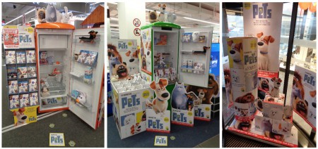 Universal Pictures "Pets" - Dekotour 24 Saturn und Media Markt Filialen Österreichweit