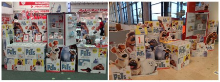 Universal Pictures "Pets" - Dekotour 24 Saturn und Media Markt Filialen Österreichweit