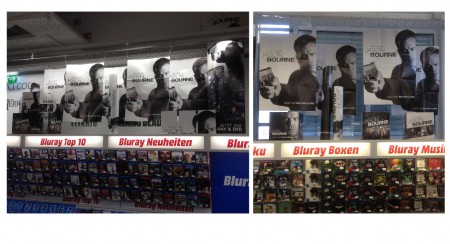 Universal Pictures "Jason Bourne" - Dekotour 10 Saturn und Media Markt Filialen Österreichweit